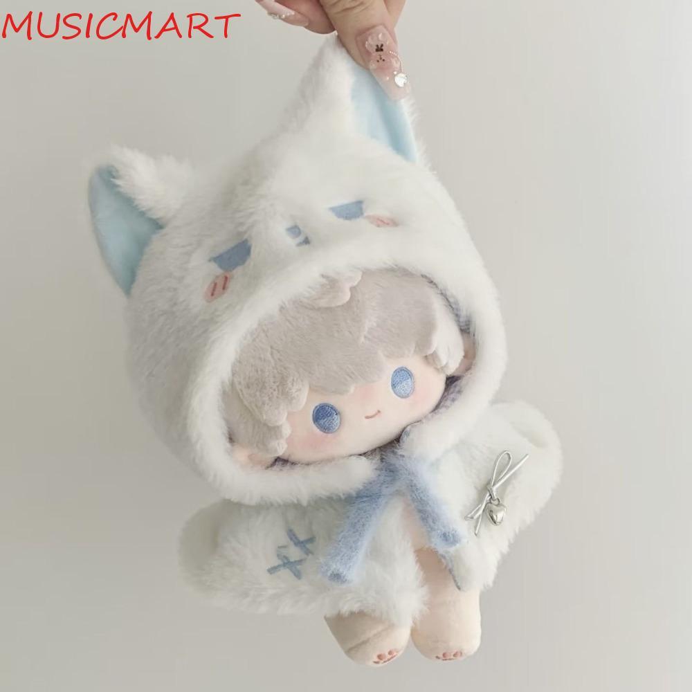 MUSICMART 10cm Cotton Doll Clothes, Suit Dress Up 20cm Doll Clothes Outfit, DIY Clothing Plush Cloak