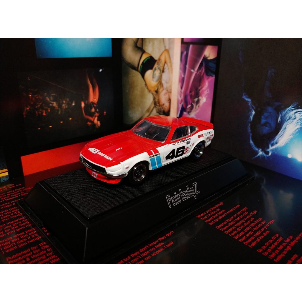 EBBRO Nissan Datsun Fairlady Lady Fairlady Z 1970 US SCA Series Championship BRE 1/43 EBBRO Nissan D