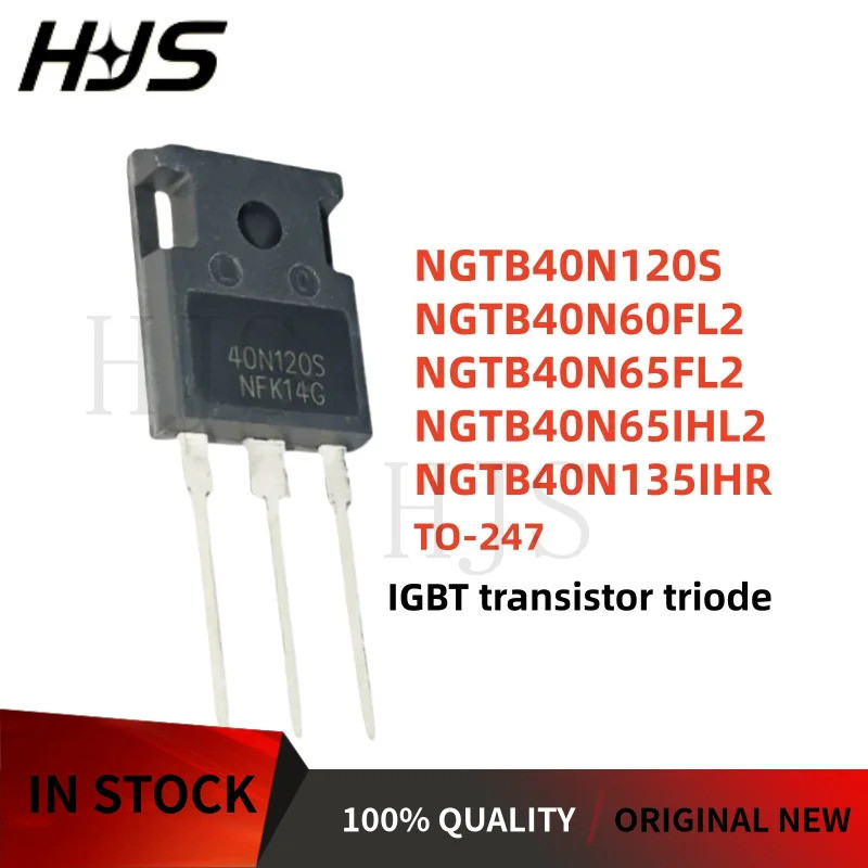 5PCS NGTB40N120SWG 40N120S NGTB40N135IHR TO-247 40N135IHR NGTB40N65FL2 40N65FL2 NGTB40N60FL2 40N60FL