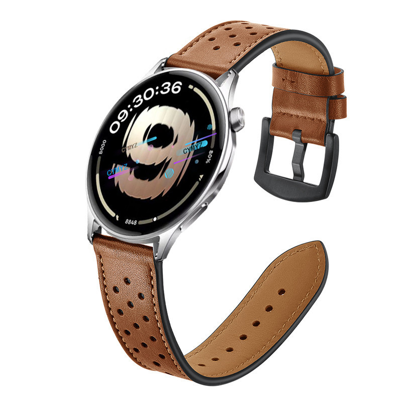 OPPO Watch S สายหนัง สายรัดข้อมือกีฬา เคส OPPO Watch S ฟิล์มกันรอยหน้าจอ ราคา ถูกที่สุด ดีลบีเคเค แกลเลอรีภาพที่ 2