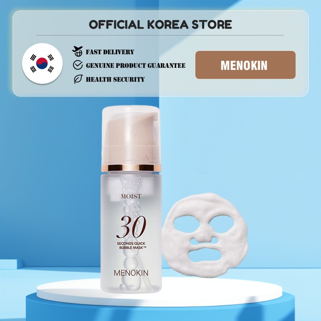 [MENOKIN] 30 Seconds Quick Bubble Mask 95mL / จากเกาหลี