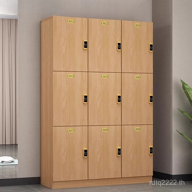 ยิมตู้ Locker ตู้พนักงาน jh ทางกายภาพผม Shop Log สีตู้ไม้เก็บกระเป๋า Hairdressing jh โยคะ T9M1