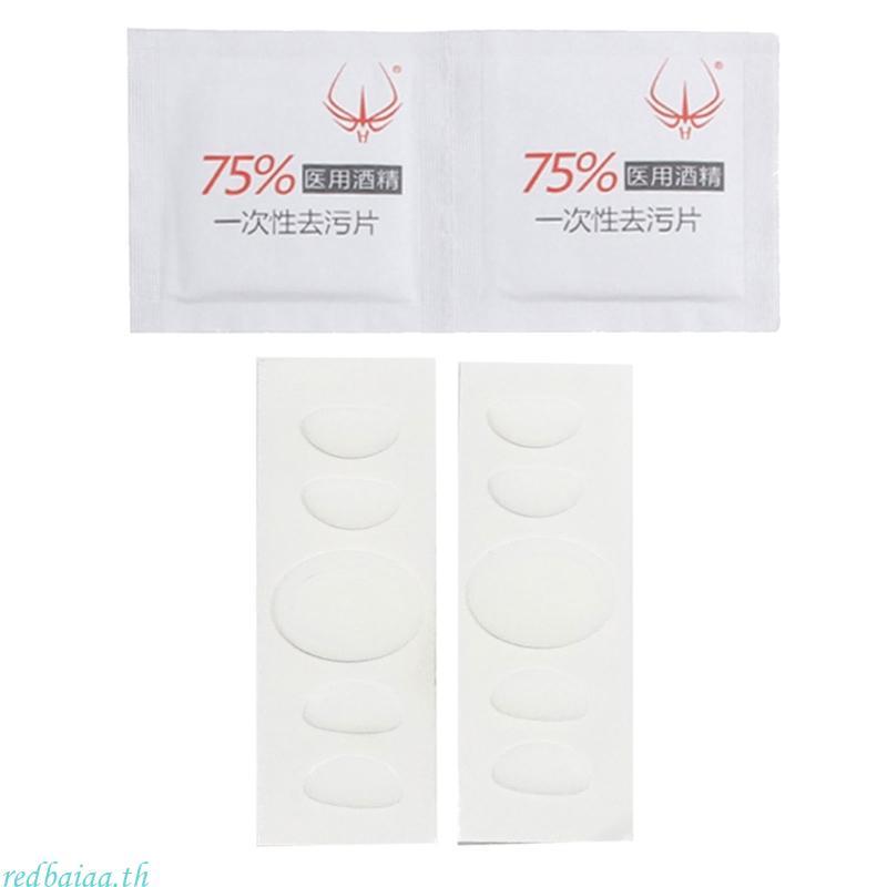 Redbaiaa 1Set Ice Mouse Skates แผ่นรองเมาส์เมาส์ Glides ฟุตสําหรับ ZOWIE EC1-B EC2B Mouse