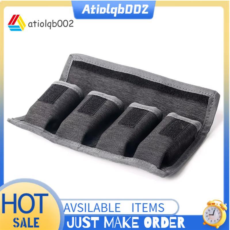 แบตเตอรี่ผู้ถือกรณี AA AAA กระเป๋าเก็บแบตเตอรี่ 4 กระเป๋าสําหรับแบตเตอรี่ AA/AAA และแบตเตอรี่กล้อง D