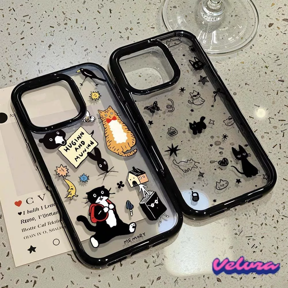 เคสโทรศัพท์ สำหรับ iPhone 17 11 13 pro max Case iPhone 11 16 pro max 14 12 pro max 17 Airเคสโทรศัพท์มือถืออะครีลิครูใหญ่