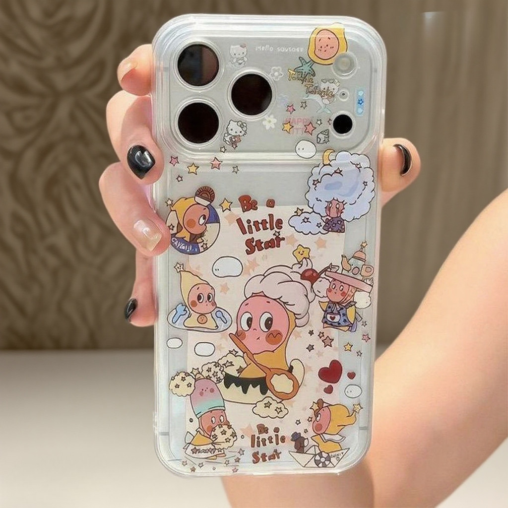 💖Novel💖- เคสบุคคลจากดาวบ้าบอ ครอบคลุมเต็ม เคส iPhone 17PROMAX 17AIR เคสไอโฟน 13PRO 16PRO 15 14PLUS 12 11-CHXTKK13