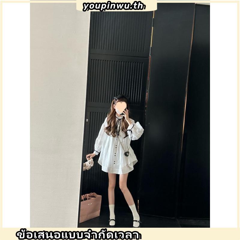 🌸 LABELLA DRESS 🌸 (TYL63) เดรสทรงโอเวอร์ไซต์ ใส่สบาย ทรงสวย