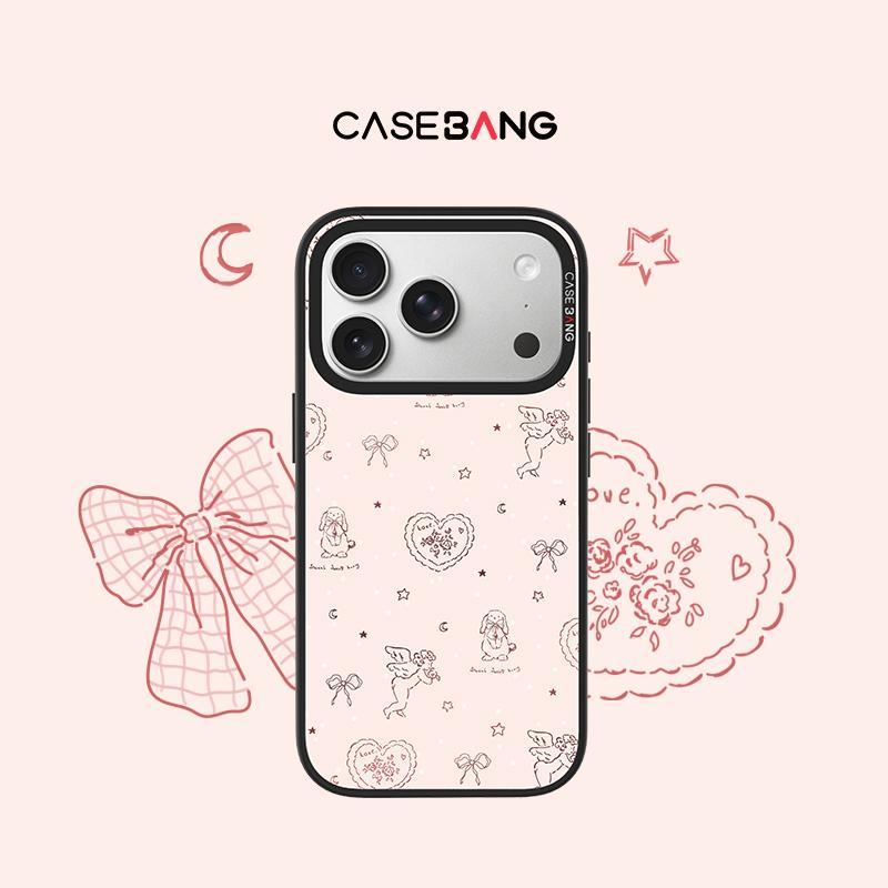 CASEBANG Sweet Crush Series เคสแม่เหล็ก ImagiSnap พร้อมแบบถอดเปลี่ยนได้, การป้องกันการตกสไตล์ทหาร, เข้ากันได้กับ iPhone 13-17 - รูปที่ 2