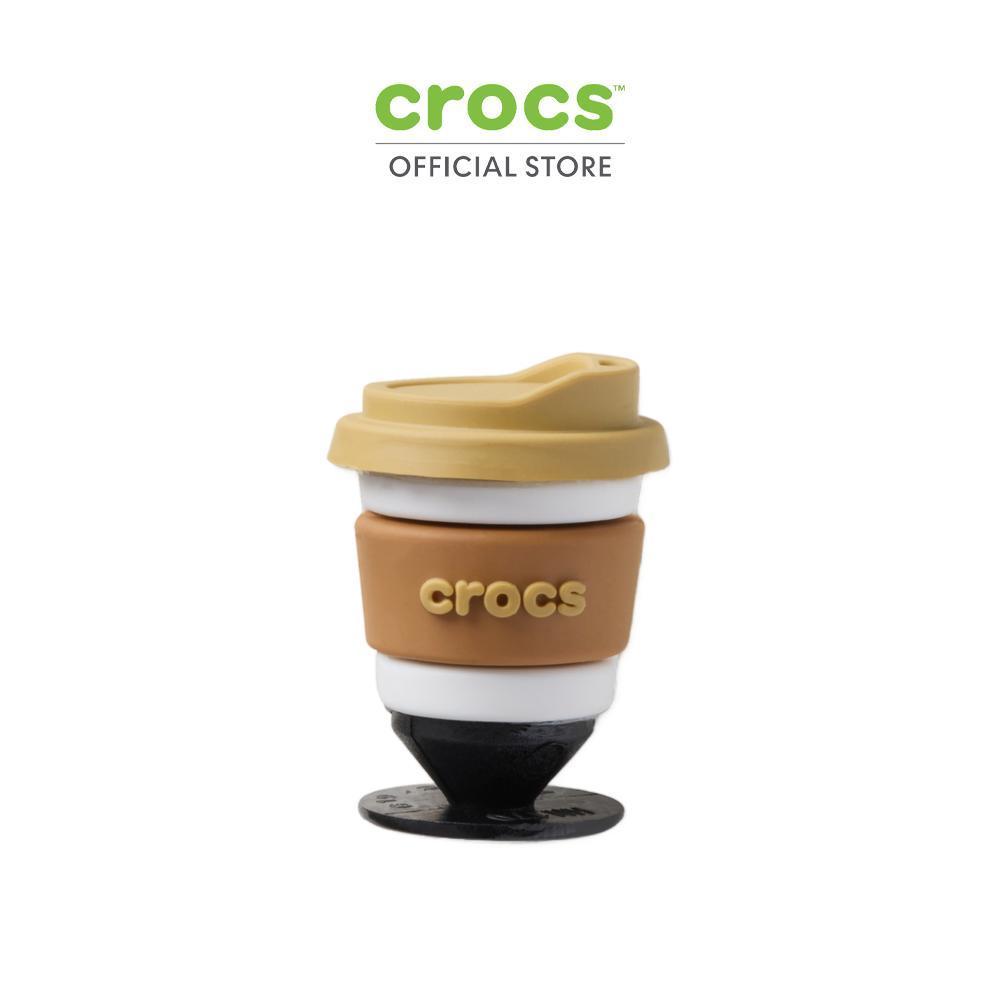 CROCS ตัวติดรองเท้า JIBBITZ™ 3D TO GO COFFEE CUP รุ่น 10017662 - MULTICOLOR