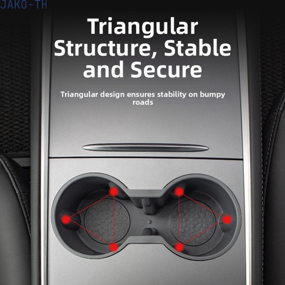 ❀On Sale❀Non Slip Cup Holder for Tesla Model 3 Y 2021 2022 Center Console Silicone Design❀