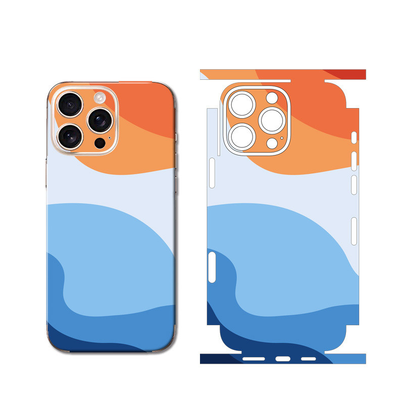 Matte Touch Full Coverageสีสันโทรศัพท์ผิวสติกเกอร์Scratch ResistanceสําหรับiPhone 12 13 14 15 16 17 Pro Max ราคา ถูกที่สุด ดีลบีเคเค แกลเลอรีภาพที่ 9