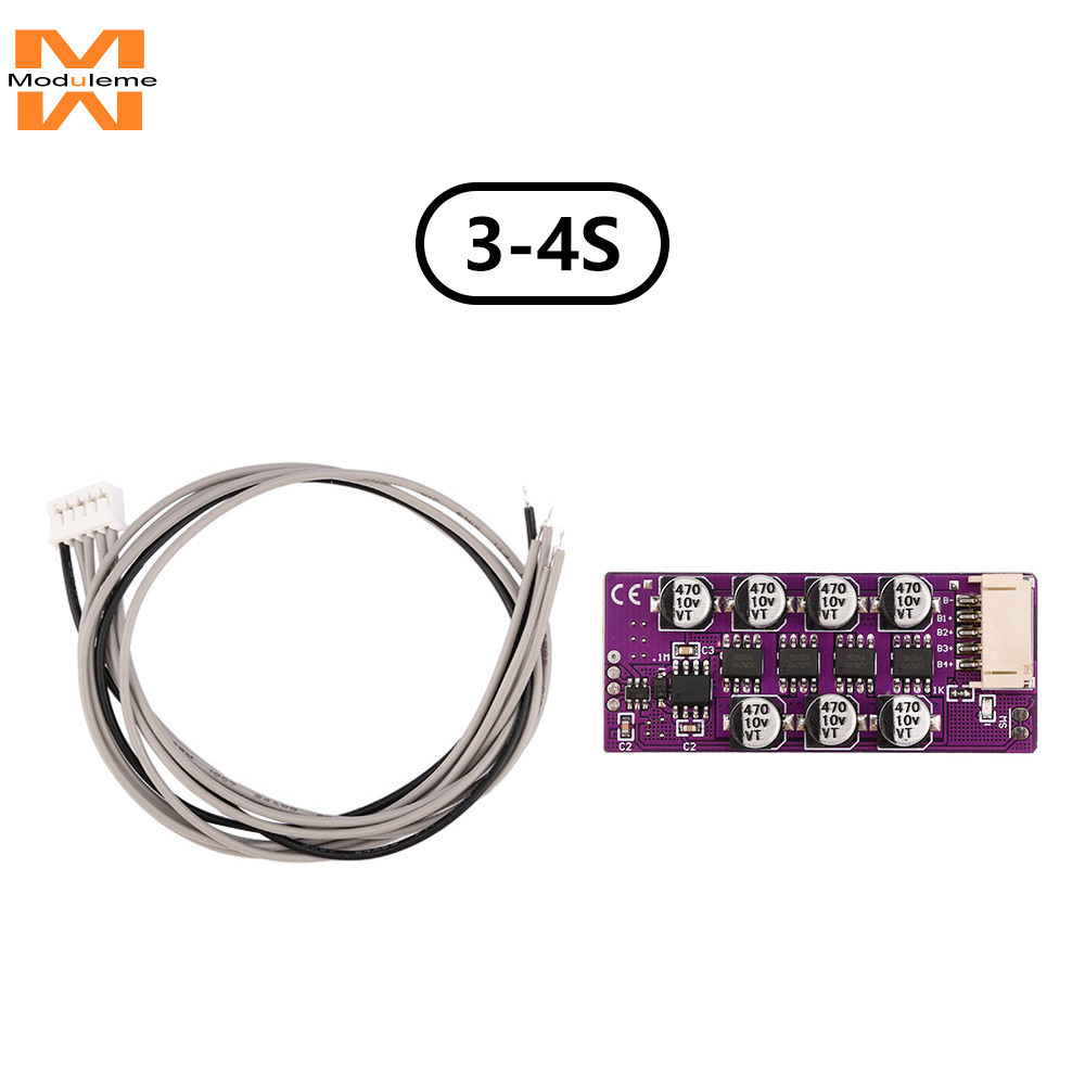 3S 4S 5S 6S 1.2A แบตเตอรี่ลิเธียม Capacitive Active Balancing Board Energy Transfer ความแม่นยําสูงคว