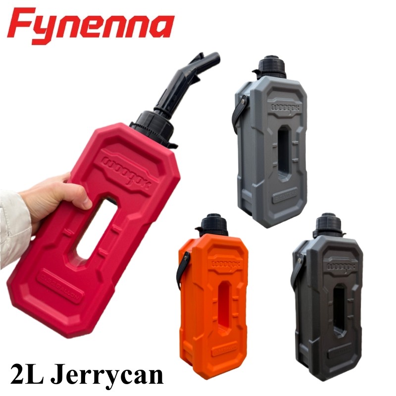 Jerrycan 2L สำหรับรถจักรยานยนต์ถังเชื้อเพลิงอะไหล่ก๊าซสามารถน้ำถังน้ำมันถังที่มีปลอดภัยป้องกันไฟฟ้าสถิตสำหรับน้ำมันและน้ำมัน, น้ำสามารถ 2 ลิตร, ก๊าซสามารถกับช่อง