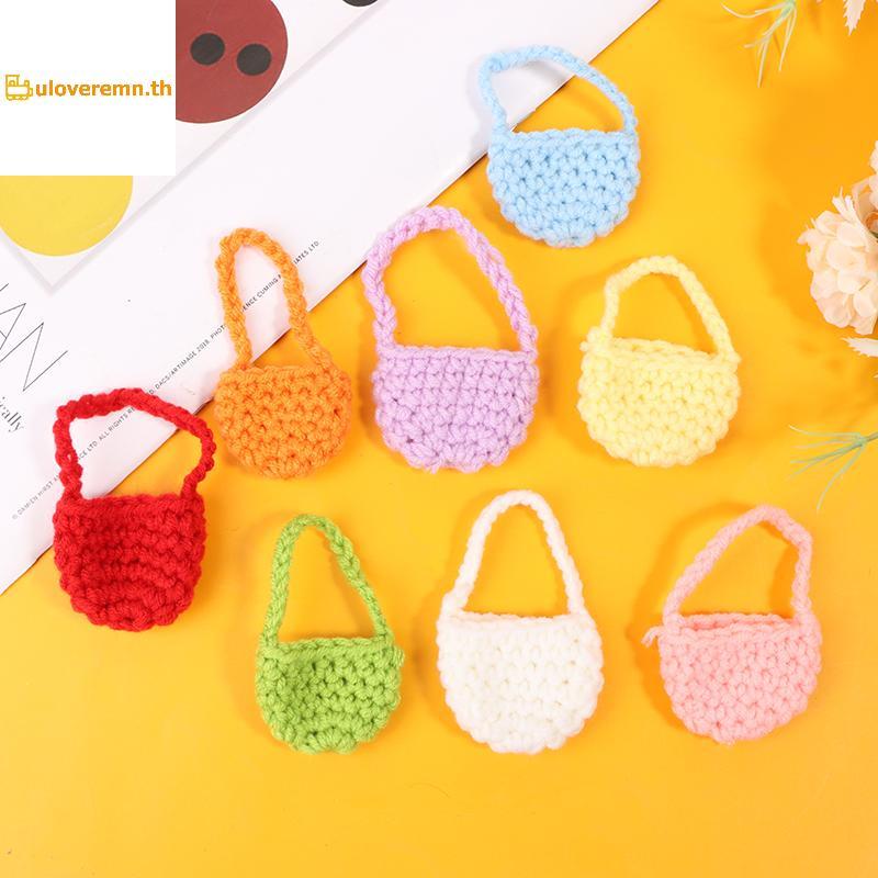 ULO 1/12 ตุ๊กตาทอกระเป๋าสะพาย Mini Crossbody กระเป๋าถือ สําหรับแต่งตัวตุ๊กตา อุปกรณ์เสริม