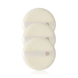 SUPERMOM Powder Flocking Puff 3pcs #113 พัฟสำหรับแป้งอัดแข็ง/แป้งฝุ่น ซุปเปอร์มัม.