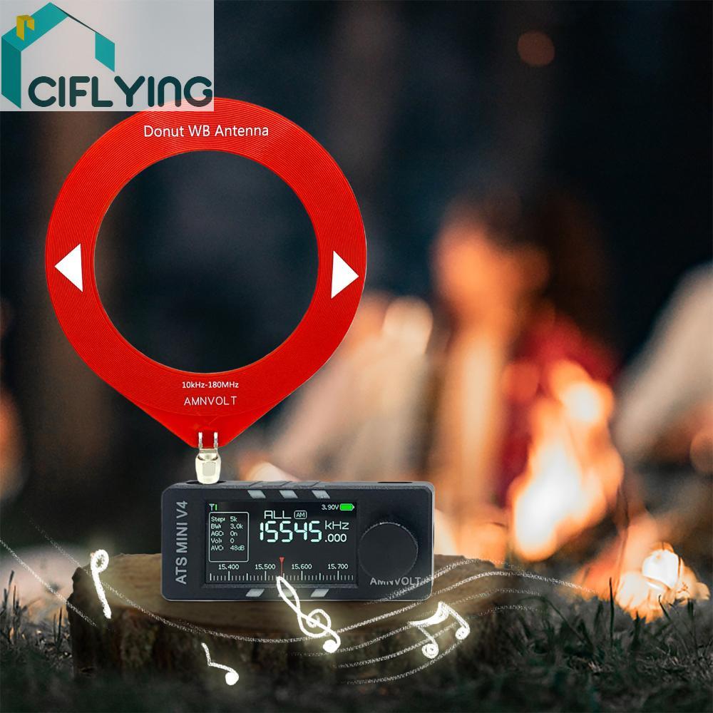 AMNWULT V4 ATS MINI วิทยุหน้าจอ IPS Si4732 วิทยุ DSP AM FM Receiver (พลาสติก) [Ciflying.th]
