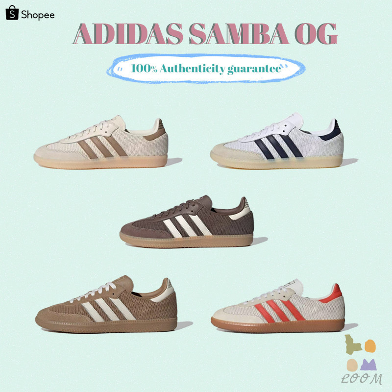 ✨พรีออเดอร์（100% รับประกันของแท้&จากเกาหลี🇰🇷）Adidas Samba OG -（IG1379/IG1380/JH5633/JI3185/JI3184) S