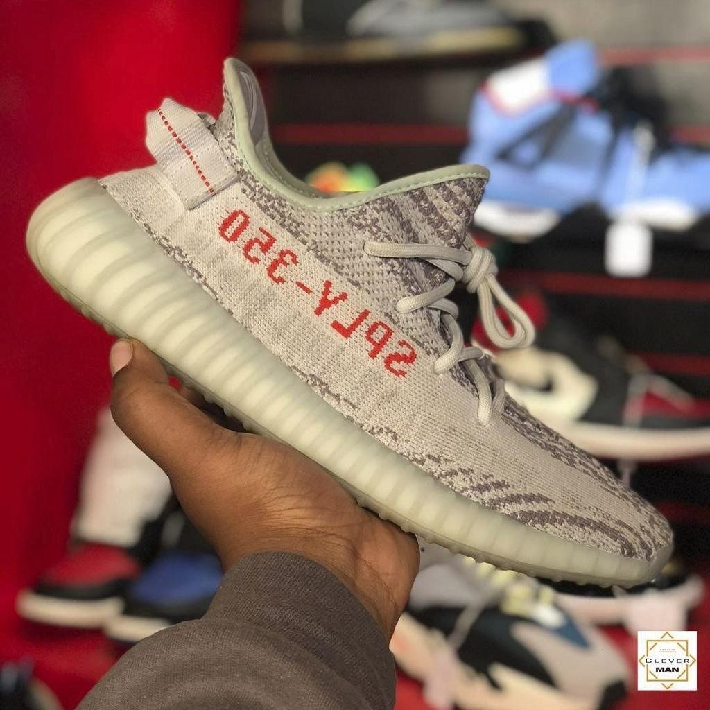 YZ 350 V2 Cool Turquoise รองเท้าผ้าใบลําลอง