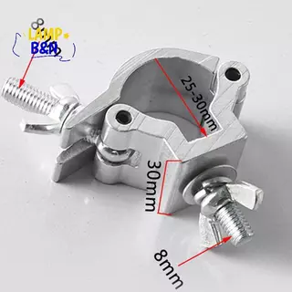 [B&N] อลูมิเนียมอัลลอยด์ไฟเวที Truss Clamp DJ Light Clamps Hooks สําหรับ LED PAR Moving Head Beam Spot Clamps [ใหม่]
