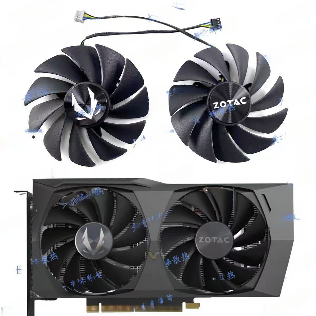 Zotac GeForce RTX 3060 3060TI Twin Edge Video card Koelventilator 89 มม. 4Pin GA92S2U RTX 3060 Twin 