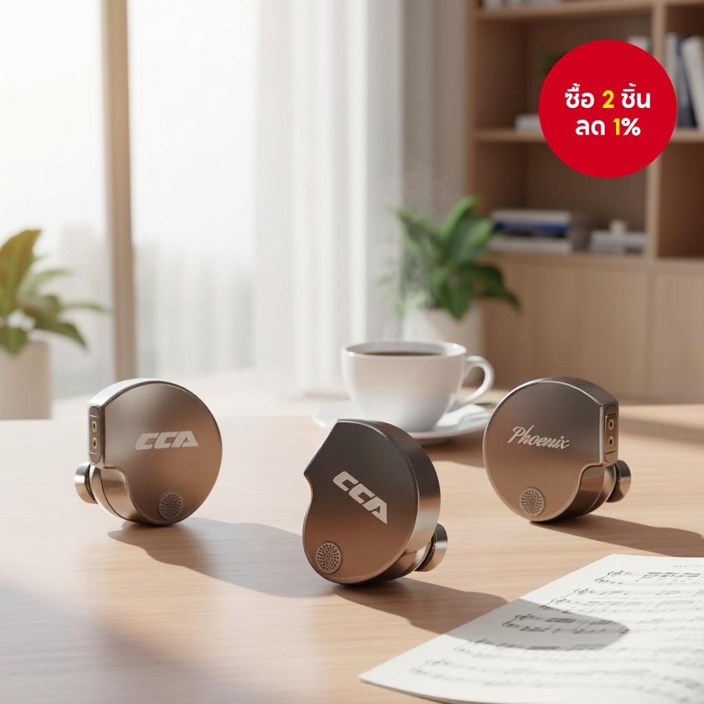 หูฟังเกมมิ่ง CCA Phoenix HiFi แบบมีสายพร้อมอินเทอร์เฟซ typec สําหรับคอมพิวเตอร์อีสปอร์ตที่เหนือกว่า