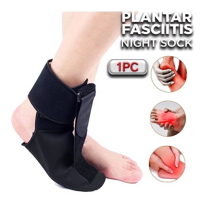 HEALTHY ปรับ Night Splint สําหรับ Plantar Fasciitis–Foot & Ankle Brace Support สําหรับบรรเทาอาการปวด