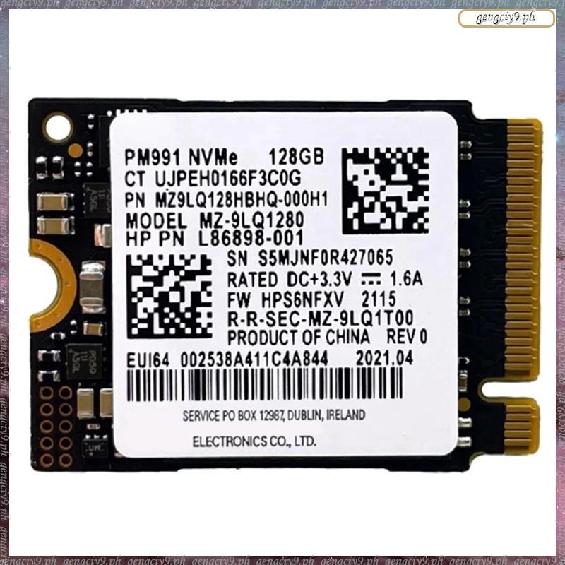 [LU R] PM991 128G 2230 PCIE3.0 NVME SSD การถ่ายโอนข้อมูลความเร็วสูงสําหรับแล็ปท็อปแท็บเล็ตเก็บการ์ดฮ