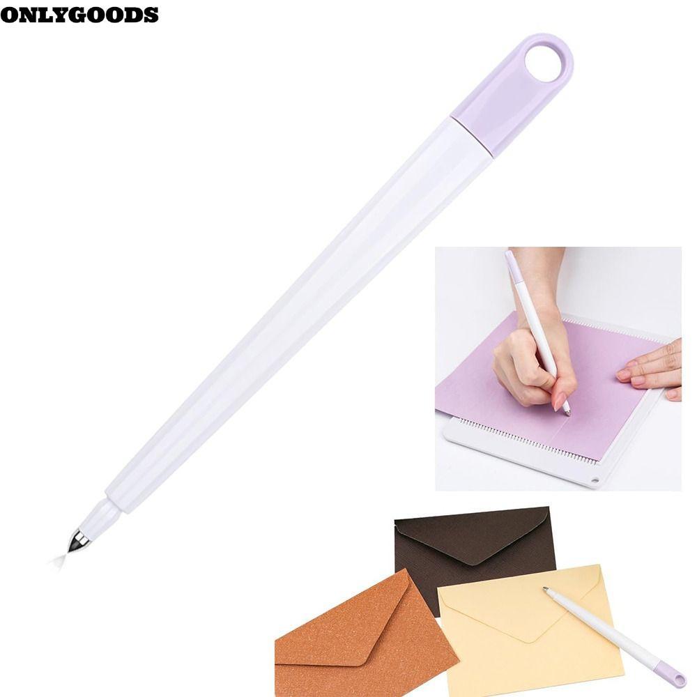 เท่านั้นGOODS Scoring Stylus,ทนทานArt Craft Scorringเครื่องมือปากกา,DIY Creative Scoreพับเส้นปากกาสํ