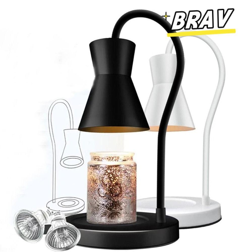 BRAV Wax Melting Table Lamp, Creative Design Ins Aromatherapy Lamp, Fashion Modern Style Home Decora