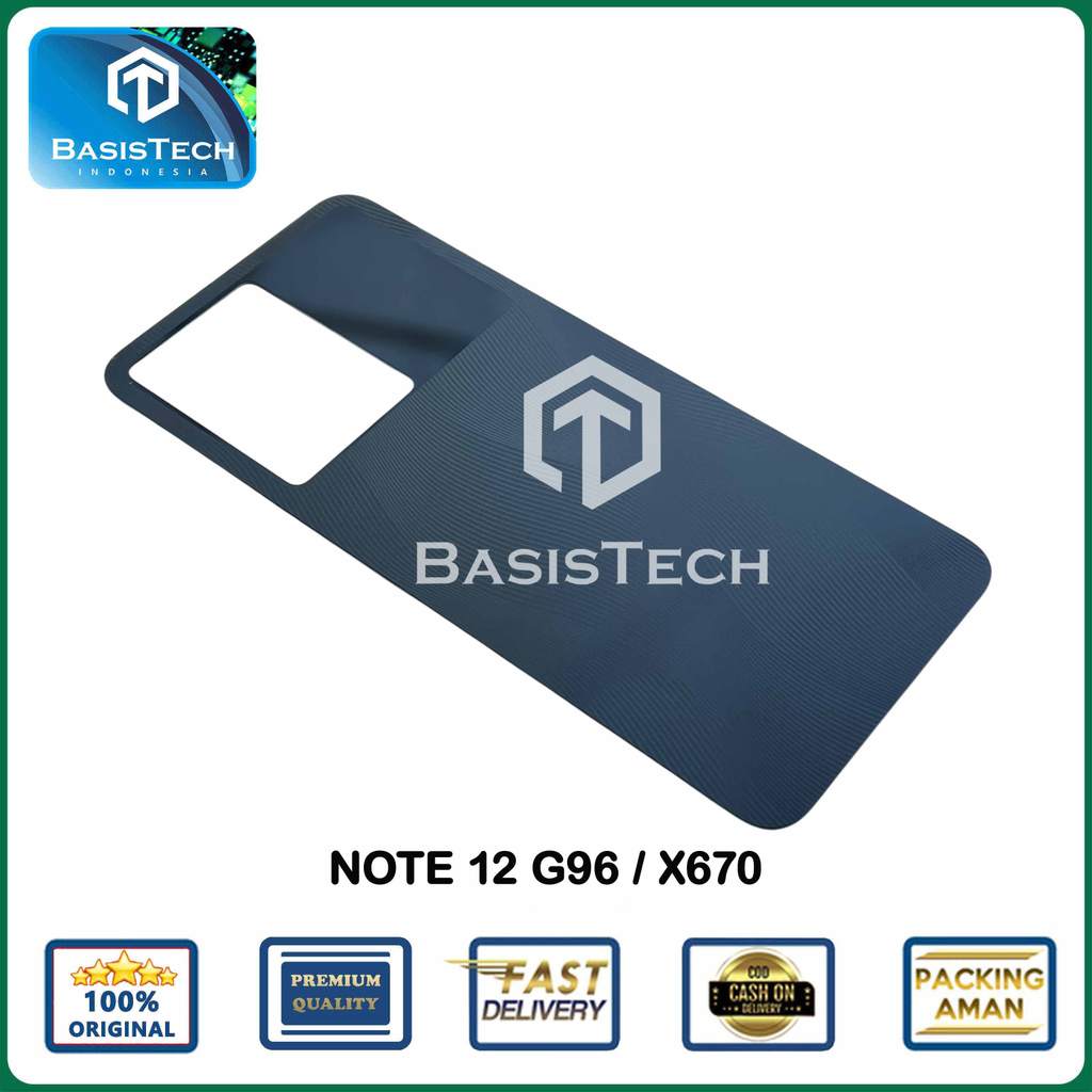 BACKDOOR สําหรับ INFINIX NOTE 12 G96 X670 คุณภาพดั้งเดิม