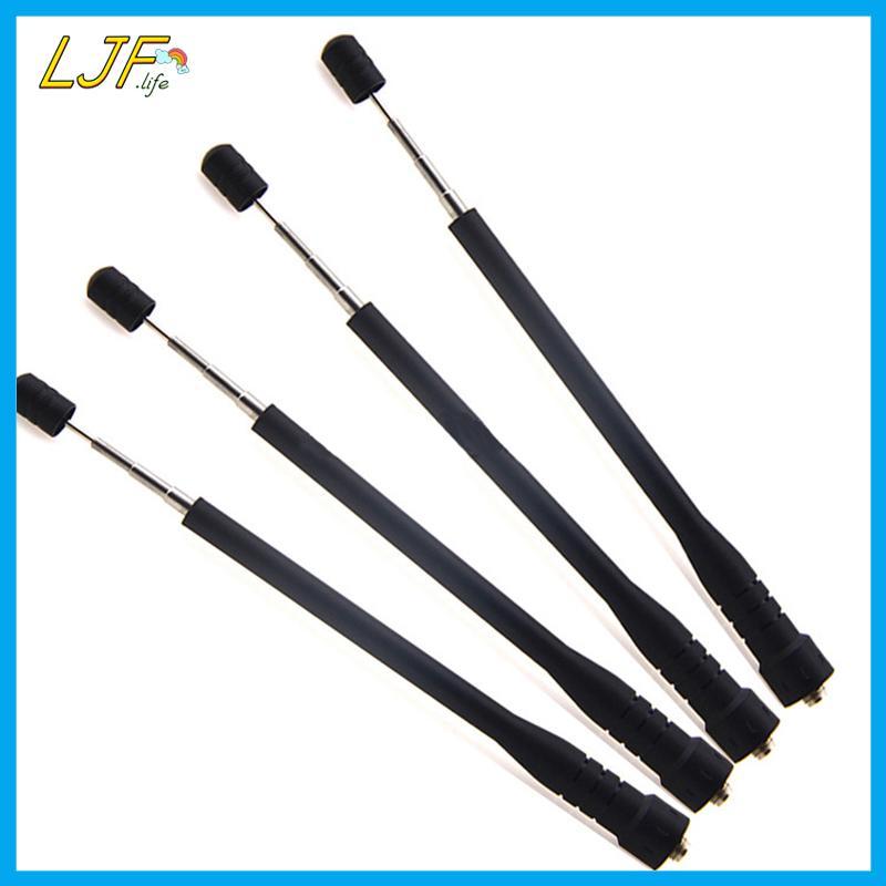 LJF Universal Walkie Talkie Telescopic Rod เสาอากาศกําลังสูงสําหรับ 888s