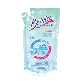 BeNice Icy Lock Shower Cream Refill 400ml บีไนซ์ ครีมอาบน้ำ สูตรไอซ์ซี่ ล็อค.