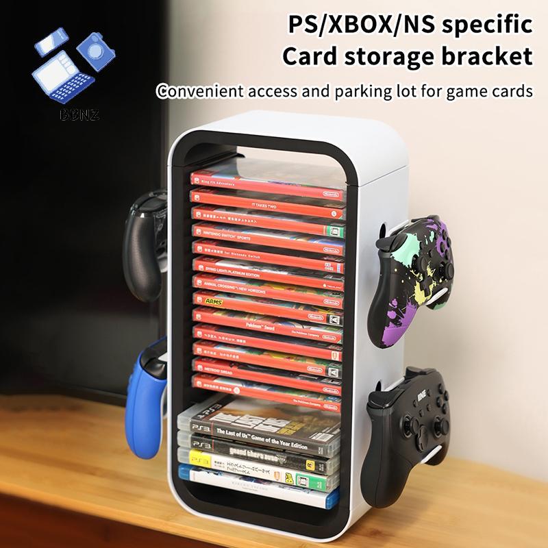 [BBNZ] Universal Game Storage Stand Host Disc 18 CD Storage Box Holder Game Controller Braet สําหรับ