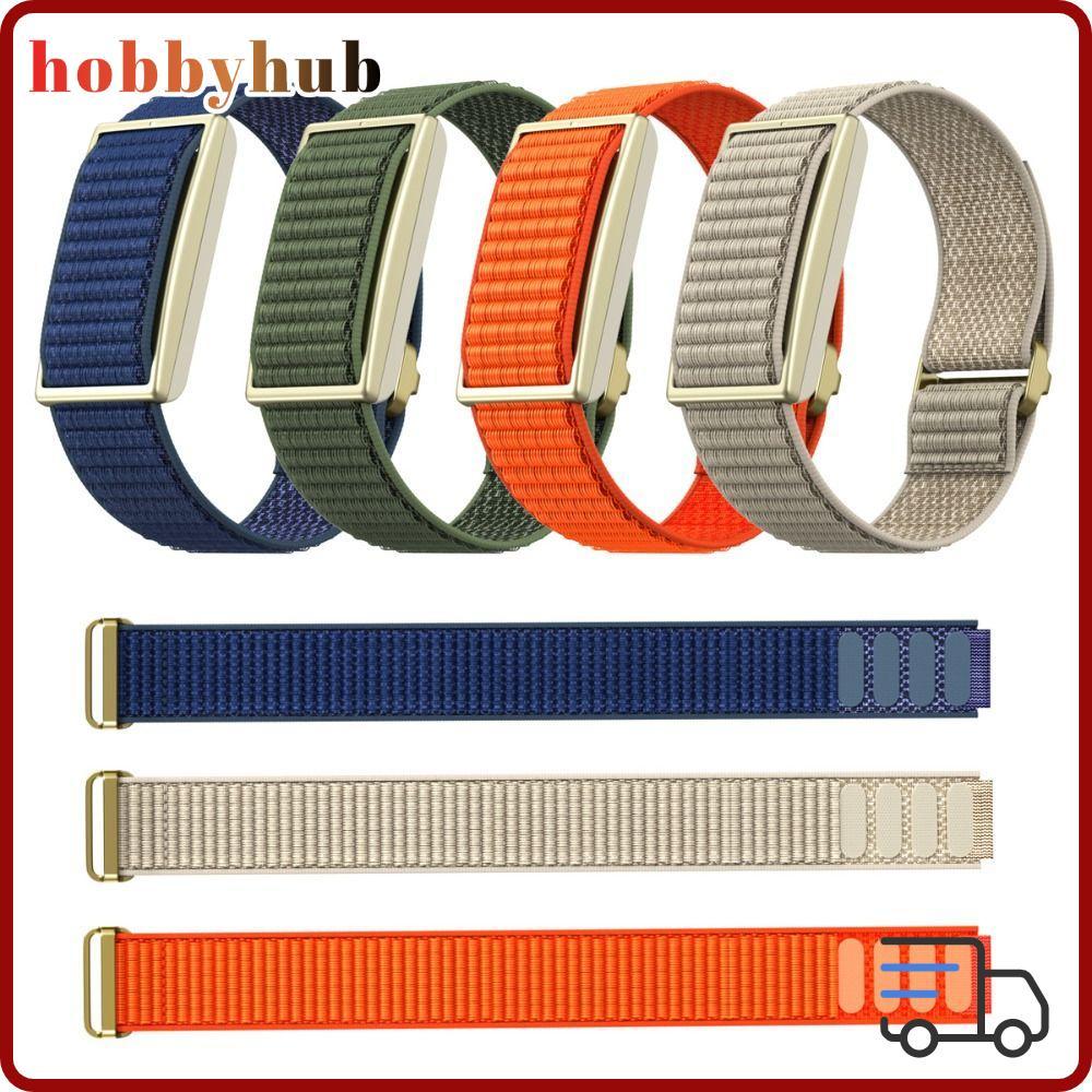 HOBBYHUB Sport Band, Breathable Loop Design Fitness Tracker Strap,ไนลอนปรับสายรัดข้อมือสําหรับPolar 