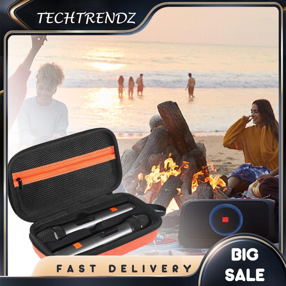 มือถือ Dual Mic กระเป๋าเดินทางกระเป๋าถือกันกระแทกอุปกรณ์เสริมสําหรับ JBL Wireless Two Microphone