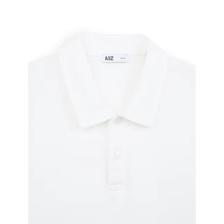 AIIZ เสื้อโปโลผู้ชายผ้าเท็กซ์เจอร์ AIIZ Men's Solid Texture Polo Shirt