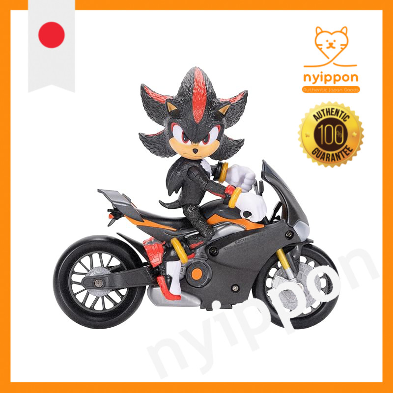 Sonic 3 Movie - 5-inch figure with vehicle (motorcycle).