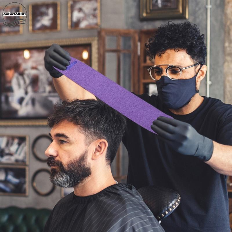 Ooh กระดาษตัดผมแถบคอกระดาษยืดคอ Band Protector อุปกรณ์ตัดผม