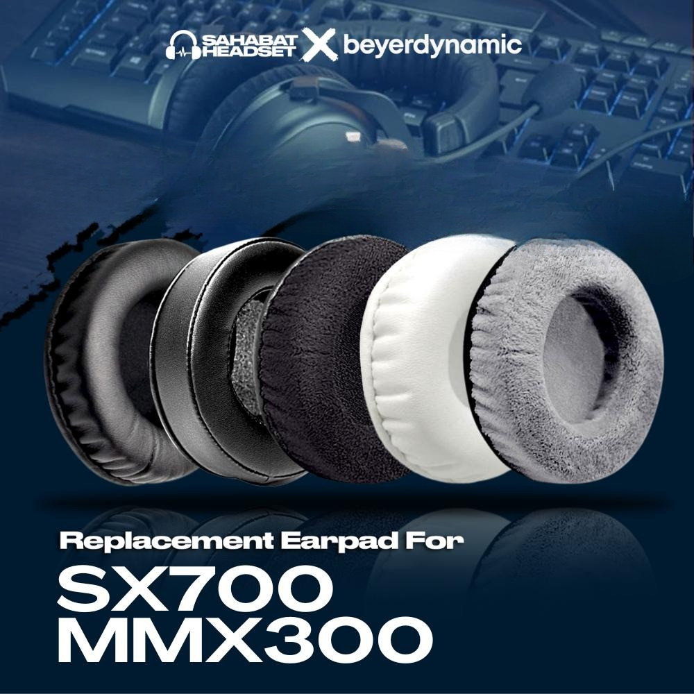 แผ่นรองหูฟัง Earpad Earcup Beyerdynamic SX700 SX-700 SX 700 แผ่นโฟม