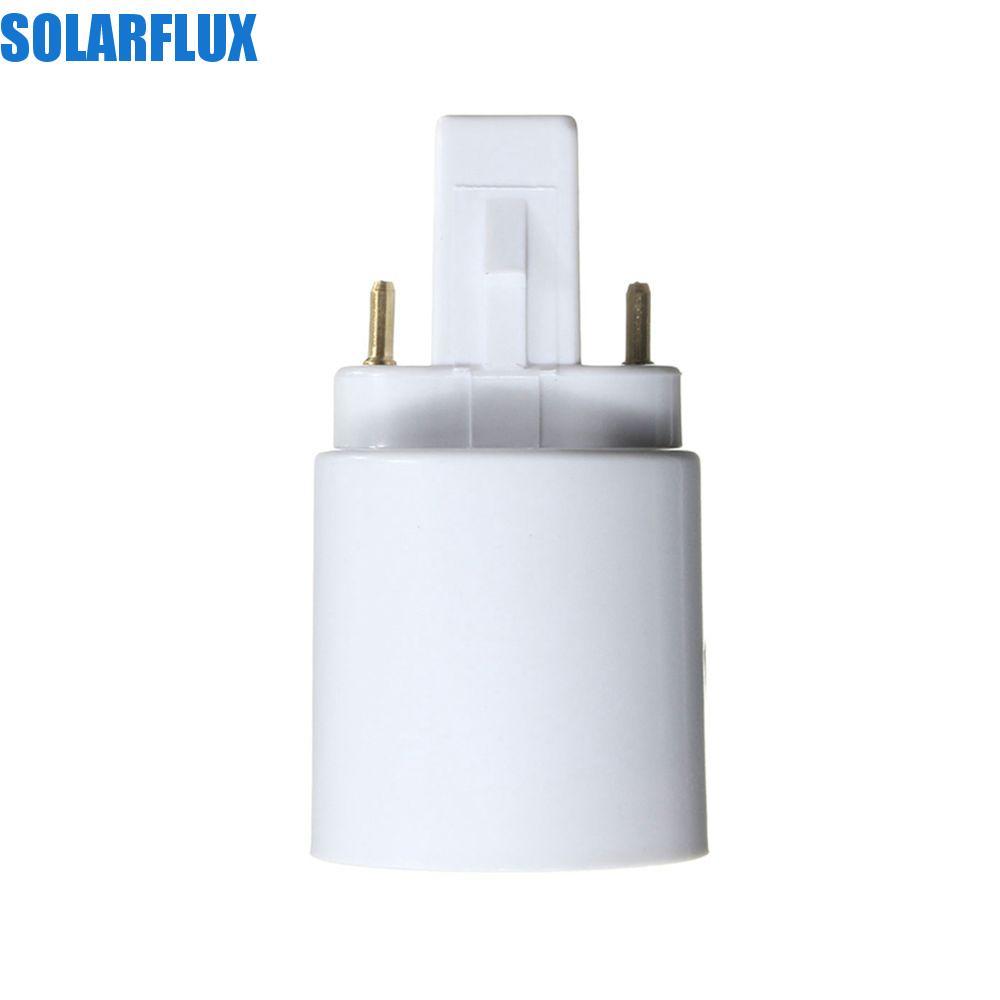 SOLARFLUX อะแดปเตอร์หลอดไฟทนทาน G23 ถึง E27 LED