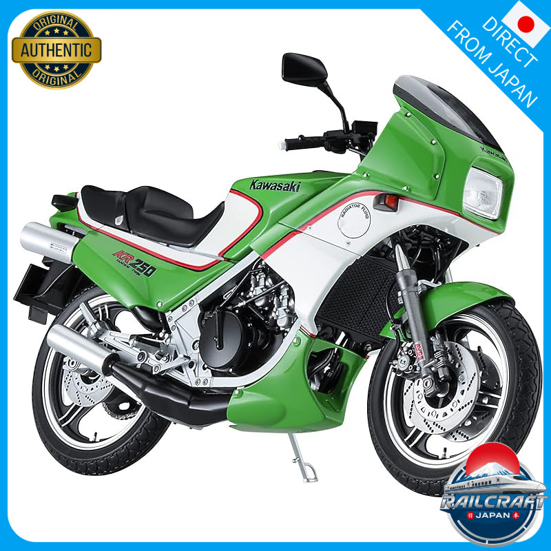 Hasegawa 1/12 Bike Series Kawasaki KR250 (KR250A) Plastic Model BK12