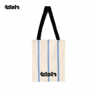 【ลด 20% กดติดตามรับโค้ด】tbh Urban Jungle ถุงผ้าป่าน ฤดูร้อน ถือ/สะพานเดี่ยว เก็บของ/ช้อปปิ้ง ของขวัญ