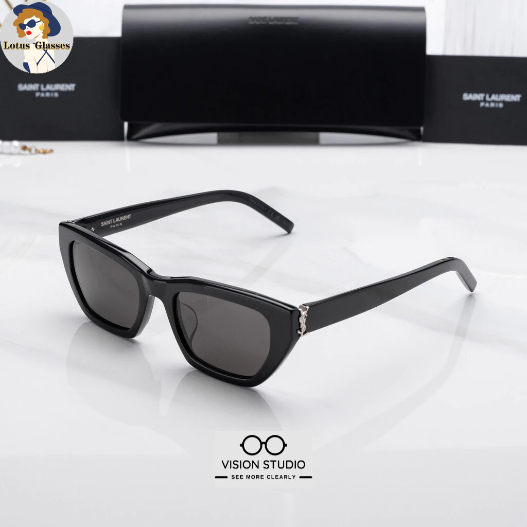 🍀แว่นกันแดด YVES SAINT LAURENT SLM127F 001