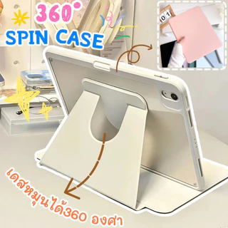 หมุนได้ 360 เคสสำหรับ Air11 air3/4/5/6/7 gen10/11-A16 หลังใส เคส สำหรับ gen7/8/9 ใส่ปากกาด้านขวา pro11 2018-2022