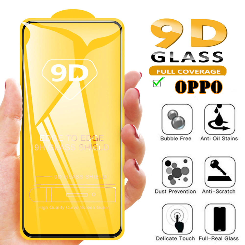 OPPOกระจกนิรภัยเต็มรูปแบบOPPO A12 A16 16K A5S A15 A15S A31 A37 A3S A12E A5 2020 A9 2020 A55 A71 A83 