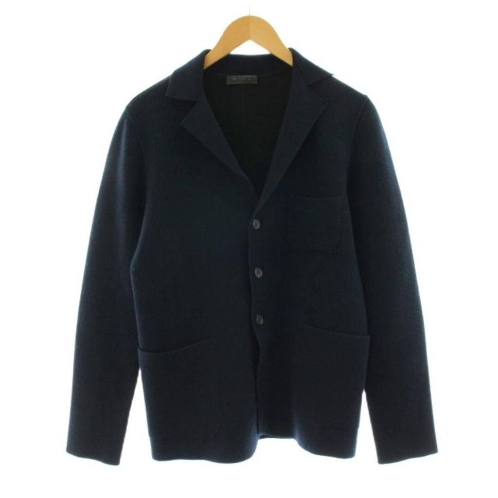 PRADA Jacket Knit Tailored wool Direct from Japan Secondhand