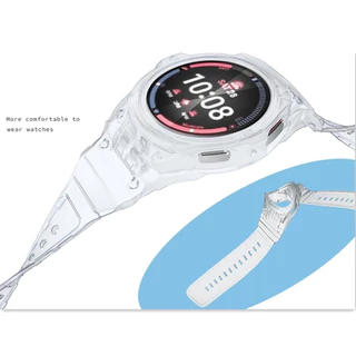 Tpu กรอบสําหรับ Samsung Galaxy Watch 7/6/5/4/FE 40 มม.44 มม.สายรัดข้อมือสายรัดข้อมือกันชนกรณี