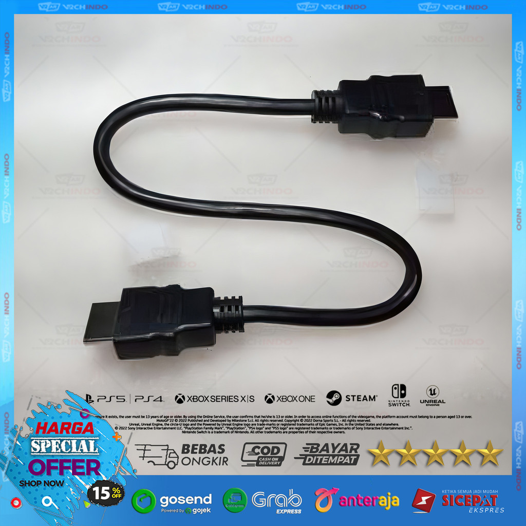 สายสั้น HDMI Male to HDMI Male 50cm / 0.5M Meter !!