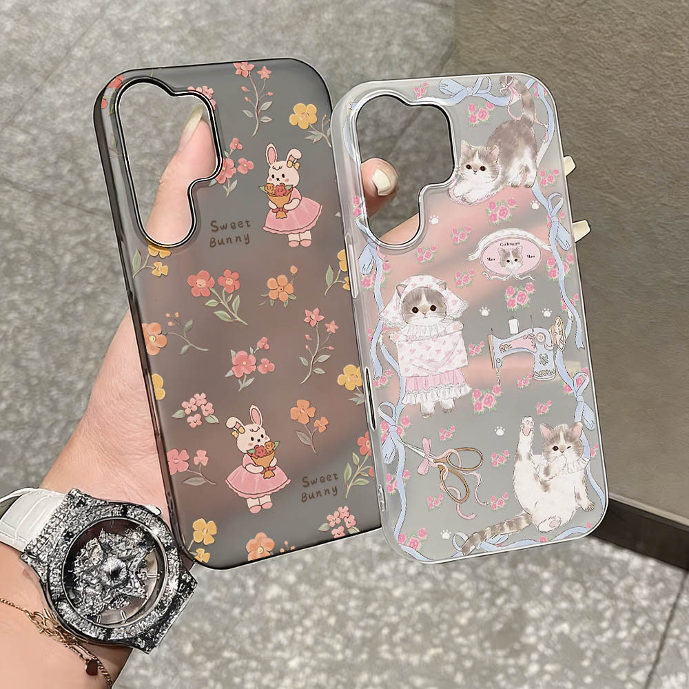 เคสมือถือ For Samsung A56 A55 A07 Case Samsung A55 A35 A36 A05S A16 A15 S24 FE S25 Ultra A06 A34 A17 S23 A53 A26 การ์ตูน