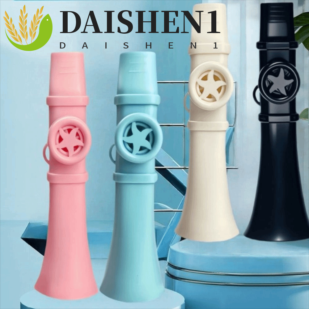 DAISHEN1 Kazoo ขลุ่ย, Dudu Mouthpiece พลาสติก Professional Kazoo, ตลกขนาดกะทัดรัดนํากลับมาใช้ใหม่พร้